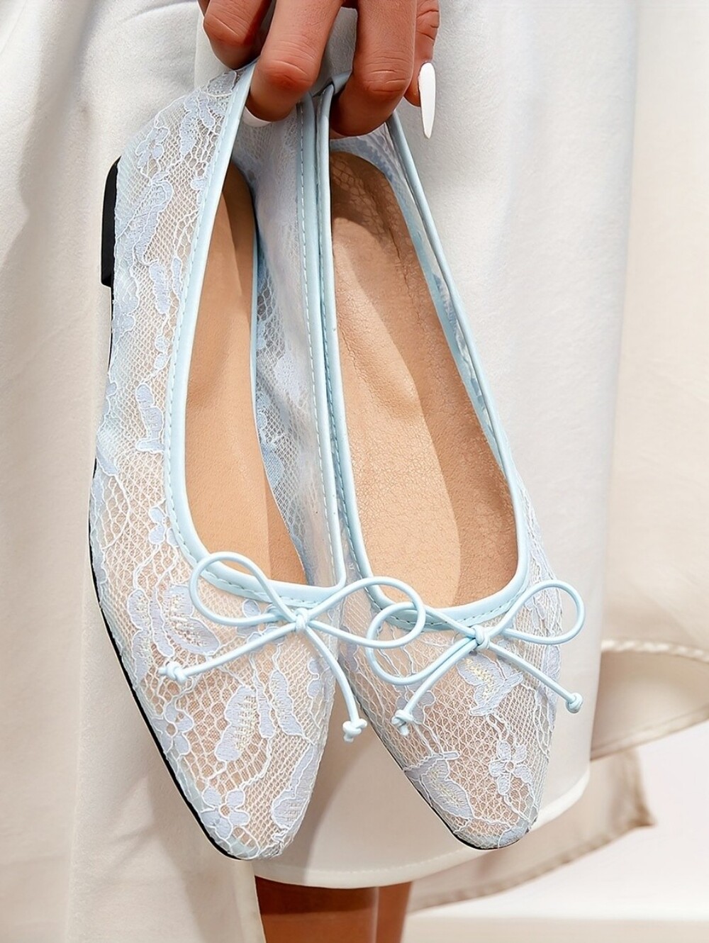 Brand New Lace Ballet Flats | Size 9